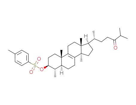 3β-tosyloxy-4α,14α-dimethyl-5α-ergost-8-en-24-one