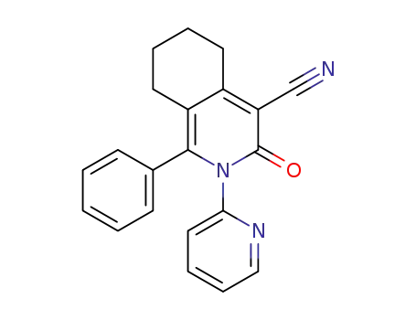 3-oxo-2-(pyridin-2-yl)-1-phenyl-2,3,5,6,7,8-hexahydroisoquinoline-4-carbonitrile