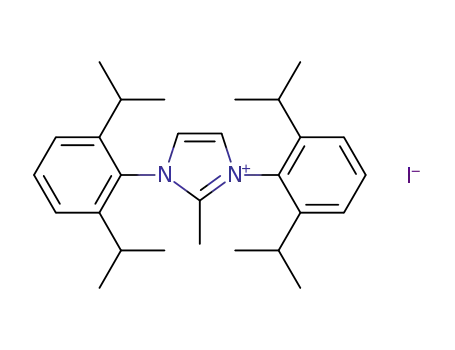 1,3-bis(2,6-diisopropylphenyl)-2-methyl-1H-imidazol-3-ium iodide