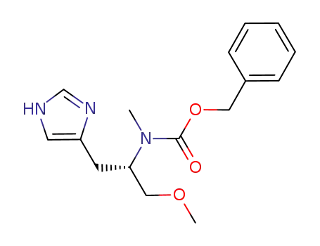 N-carbobenzyloxy-N-methyl-(L)-histidinol methyl ether