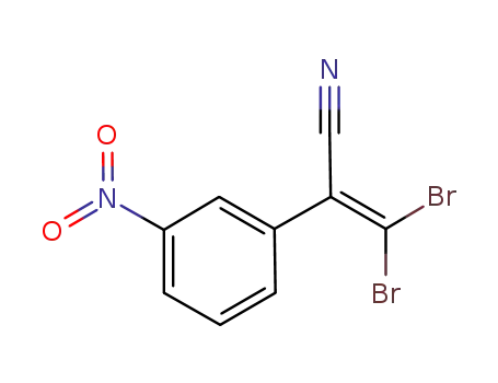 2-(3-nitrophenyl)-3,3-dibromoacrylonitrile