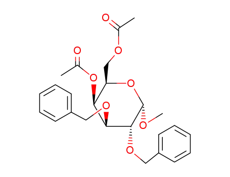 methyl 4,6-di-O-acetyl-2,3-di-O-benzyl-α-D-galacto-pyranoside