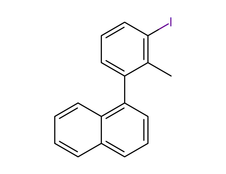 2-methyl-3-(1-naphthyl)iodobenzene