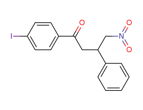1-(4-iodophenyl)-4-nitro-3-phenylbutan-1-one