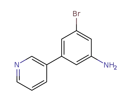 5-bromo-3-(3-pyridyl)aniline