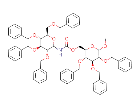 methyl 2,3,4-tri-O-benzyl-6-O-[(N-2,3,4,6-tetra-O-benzyl-α-D-glucopyranosyl)carbamoyl]-α-D-glucopyranoside