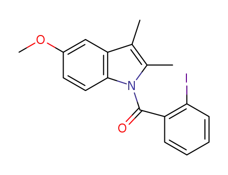 (2-iodophenyl)(5-methoxy-2,3-dimethyl-1H-indol-1-yl)methanone