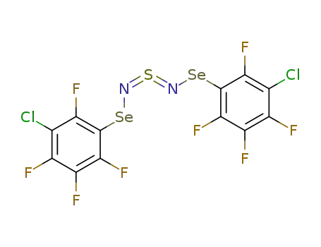 1,5-bis(3-chloro-2,4,5,6-tetrafluorophenyl)-2,4-diaza-1,5-diselena-3-thia-2,3-pentadiene