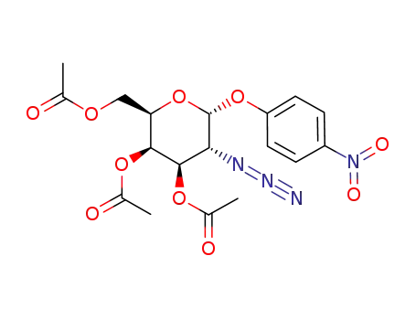3,4,6-Tri-O- 아세틸 -p- 니트로 페닐 2- 아지도 -2- 데 옥시 -α-D- 갈 락토 피 라노 사이드