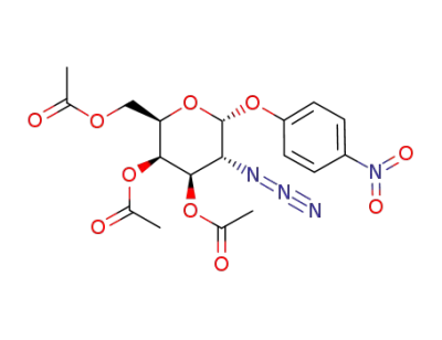 3,4,6-Tri-O- 아세틸 -p- 니트로 페닐 2- 아지도 -2- 데 옥시 -α-D- 갈 락토 피 라노 사이드