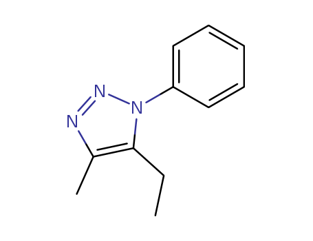 1H-1,2,3-Triazole,5-ethyl-4-methyl-1-phenyl- cas  51671-36-4