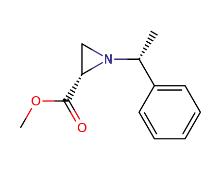 methyl (2S,1'R)-1-(1'-phenylethyl)-aziridine-2-carboxylate