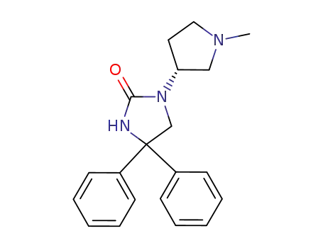 2-Imidazolidinone, 1-[(3R)-1-methyl-3-pyrrolidinyl]-4,4-diphenyl-