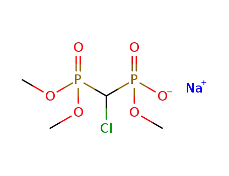 sodium methyl[chloro(dimethoxyphosphoryl)methyl]phosphonate