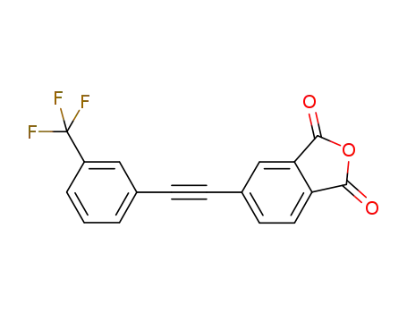 4-(2-(3-trifluoromethyl-phenyl)ethyn-1-yl)phthalic anhydride