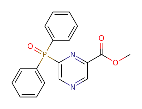 methyl 6-(diphenylphosphoryl)pyrazine-2-carboxylate