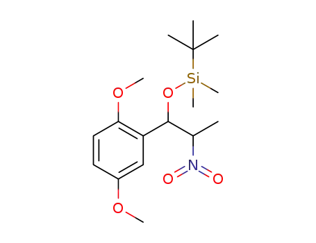 tert-butyl[1-(2,5-dimethoxyphenyl)-2-nitropropoxy]dimethylsilane