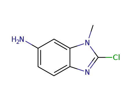 1H-Benzimidazol-6-amine,2-chloro-1-methyl-(9CI)