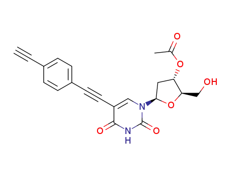 3'-O-acetyl-5-(2-(4-ethynylphenyl)ethynyl)-2'-deoxyuridine