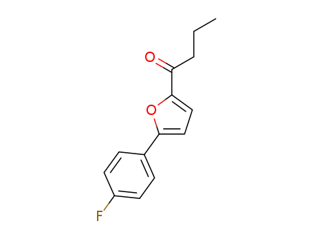 1-[5-(4-fluorophenyl)furan-2-yl]butan-1-one