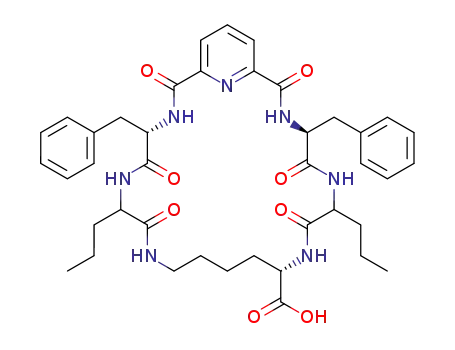 C<sub>41</sub>H<sub>51</sub>N<sub>7</sub>O<sub>8</sub>