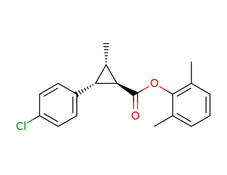 (1R,2R,3S)-2,6-dimethylphenyl 2-(4-chlorophenyl)-3-methylcyclopropanecarboxylate