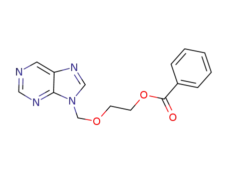 Molecular Structure of 75128-56-2 (9-(2-benzoyloxyethoxymethyl)-purine)