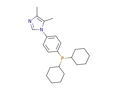 1-(4-(dicyclohexylphosphino)phenyl)-4,5-dimethyl-1H-imidazole