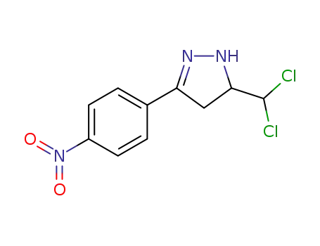 5-dichloromethyl-3-(4-nitrophenyl)-2-pyrazoline