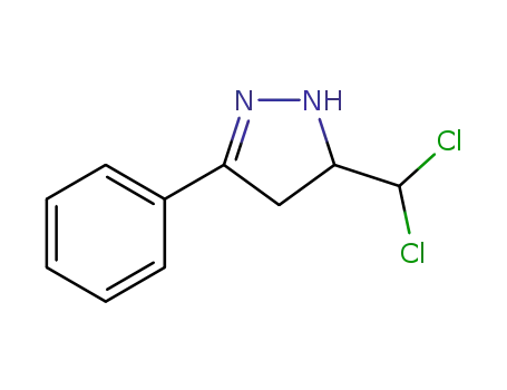 5-dichloromethyl-3-phenyl-2-pyrazoline