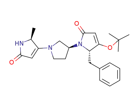 (S)-5-benzyl-4-(tert-butoxy)-1-((S)-1-((S)-2-methyl-5-oxo-2,5-dihydro-1H-pyrrol-3-yl)pyrrolidin-3-yl)-1H-pyrrol-2(5H)-one