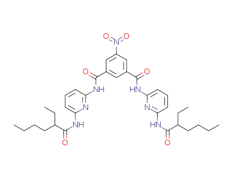 N,N'-bis[6-(2-ethylhexanoylamino)pyrid-2-yl]-5-nitroisophthalamide