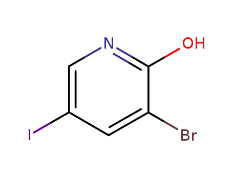 3- 브로 모 -2- 하이드 록시 -5- 요오도 피리딘