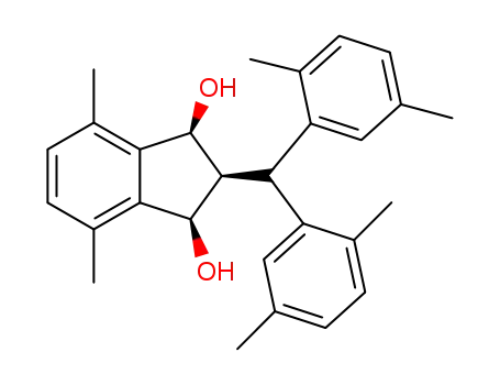 2-(bis(2,5-dimethylphenyl)methyl)-4,7-dimethyl-2,3-dihydro-1H-indene-1,3-diol