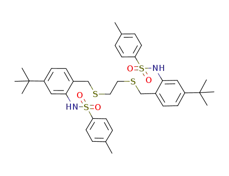 1,2-bis(4-tert-butyl-2-tosylaminobenzylthio)ethane