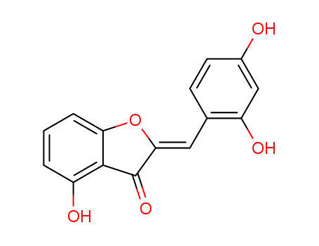 (Z)-2-(2,4-dihydroxybenzylidene)-4-hydroxybenzofuran-3(2H)-one