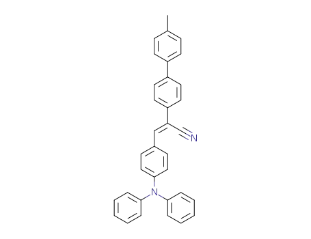 (Z)-3-(4-diphenylaminophenyl)-2-(4'-methylbiphenyl-4-yl)acrylonitrile