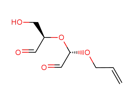 Propanal, 3-hydroxy-2-[(1S)-2-oxo-1-(2-propen-1-yloxy)ethoxy]-, (2R)-