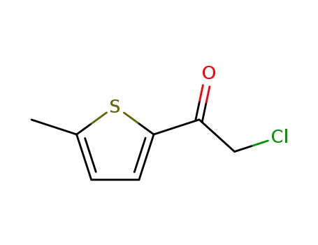 Molecular Structure of 31772-42-6 (Ethanone, 2-chloro-1-(5-methyl-2-thienyl)- (9CI))