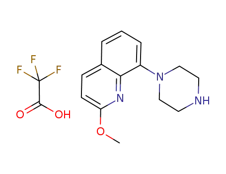 2-methoxy-8-(piperazin-1-yl)quinoline trifluoroacetate