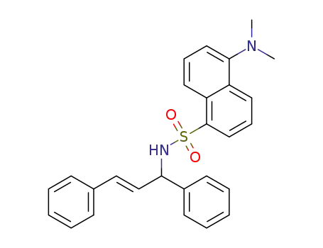 (E)-5-(dimethylamino)-N-(1,3-diphenylallyl)-1-naphthalenesulfonamide