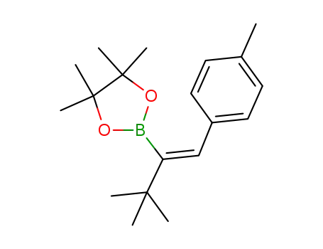 (E)-2-(3,3-dimethyl-1-(p-tolyl)but-1-en-2-yl)-4,4,5,5-tetramethyl-1,3,2-dioxaborolane