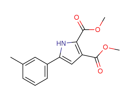 dimethyl 5-(m-tolyl)-1H-pyrrole-2,3-dicarboxylate