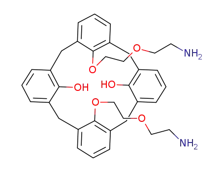 25,27-bis-{1-[2-(2-aminoethoxy)ethoxy]}-26,28-dihydroxycalix[4]-arene