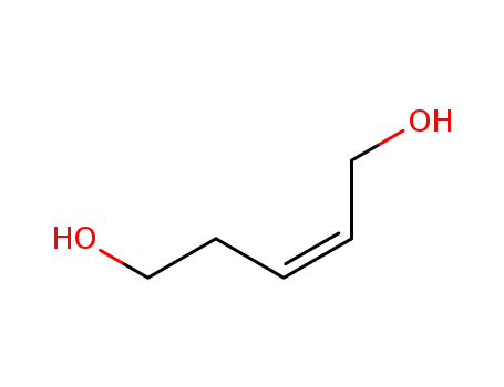 Molecular Structure of 27354-43-4 (2-Pentene-1,5-diol, (Z)-)