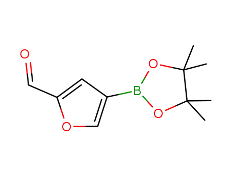 Molecular Structure of 846023-58-3 (5-FORMYLFURAN-3-BORONIC ACID PINACOL ESTER)