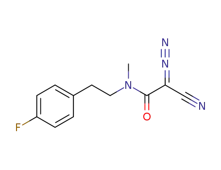 2-cyano-2-diazo-N-(4-fluorophenethyl)-N-methylacetamide