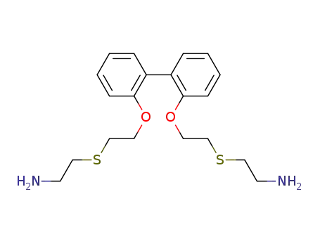 2,2'-(2,2'-(biphenyl-2,2'-diylbis(oxy))bis(ethane-2,1-diyl))bis(sulfanediyl)diethanamine