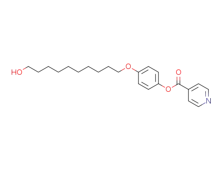 4-(10-hydroxydecyloxy)phenyl isonicotinate