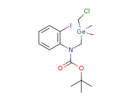 tert-butyl ((chloromethyl)dimethylgermyl)methyl(2-iodophenyl)carbamate